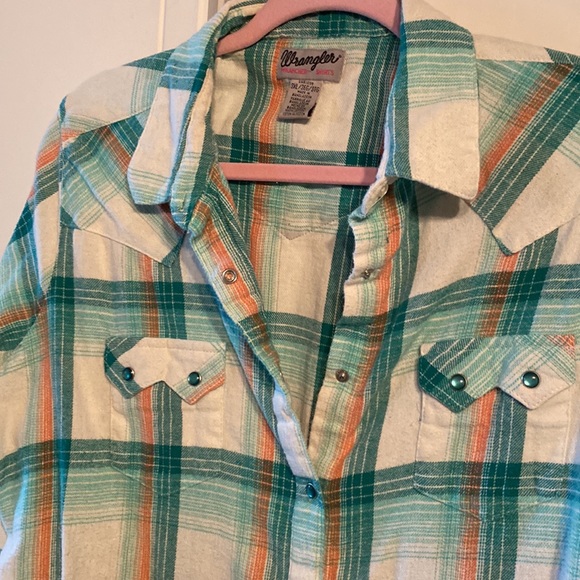 Vintage wrangler flannel - Picture 3 of 7